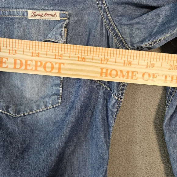 Lucky Brand Blue Denim Mini Dress - Picture 8 of 11